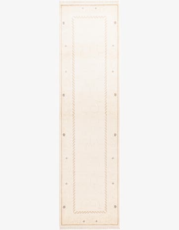 2' 8 x 10' Hand Knotted Darya Wool Runner Rug