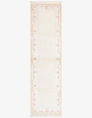 2' 8 x 9' 10 Hand Knotted Darya Wool Runner Rug