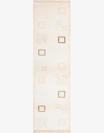 2' 10 x 9' 9 Hand Knotted Darya Wool Runner Rug