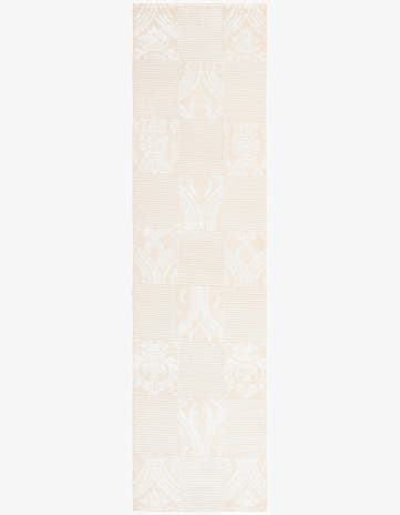 2' 7 x 9' 10 Hand Knotted Darya Wool Runner Rug