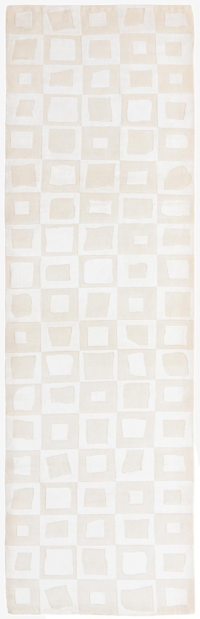 3' x 10' 2  Hand Knotted Darya Wool Runner Rug