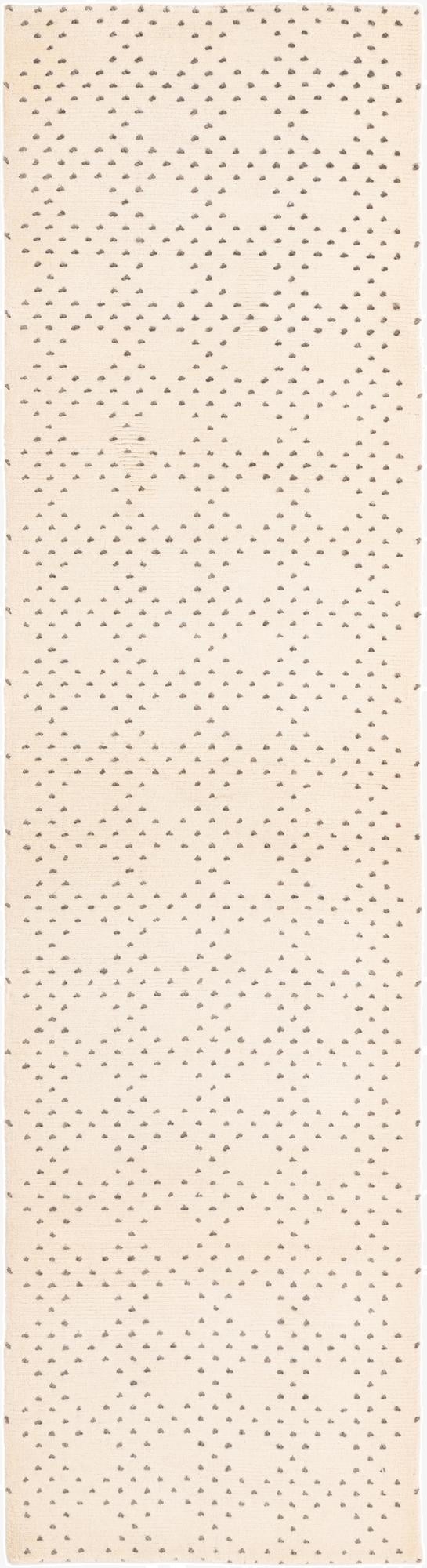 2' 6 x 9' 5  Hand Knotted Darya Wool Runner Rug