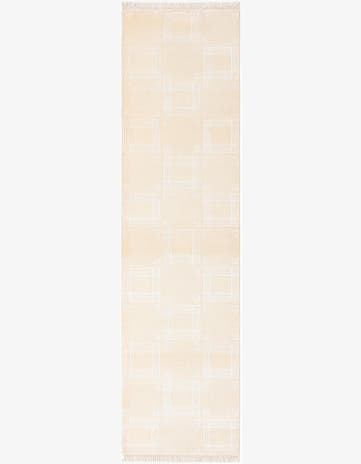 2' 8 x 9' 9 Hand Knotted Darya Wool Runner Rug