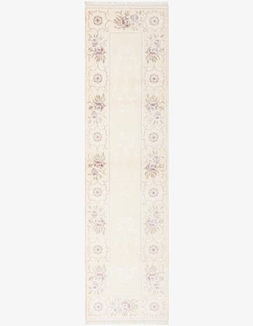 2' 7 x 9' 9 Hand Knotted Darya Wool Runner Rug