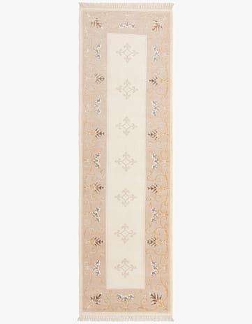 2' 10 x 9' 6 Hand Knotted Darya Wool Runner Rug