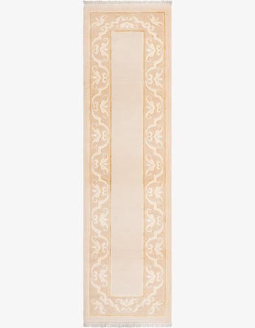 2' 9 x 9' 8 Hand Knotted Darya Wool Runner Rug