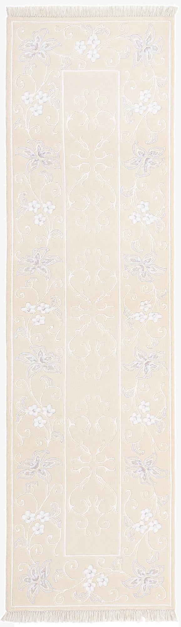 2' 9 x 9' 3  Hand Knotted Darya Wool Runner Rug