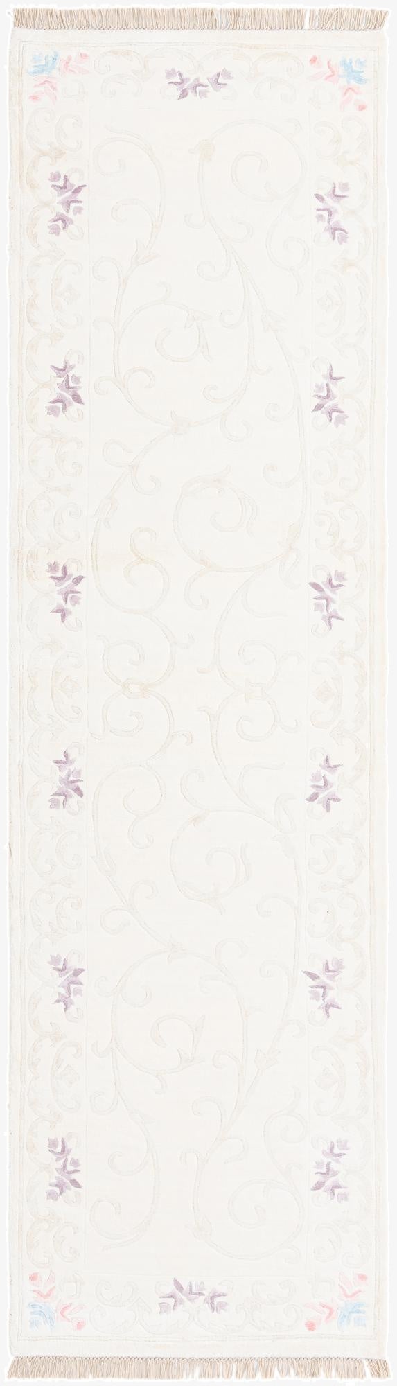 Primary image 2' 7 x 9' 9  Hand Knotted Darya Wool Runner Rug