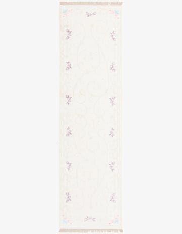 2' 7 x 9' 9 Hand Knotted Darya Wool Runner Rug