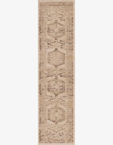 Beige Eden Runner Rug