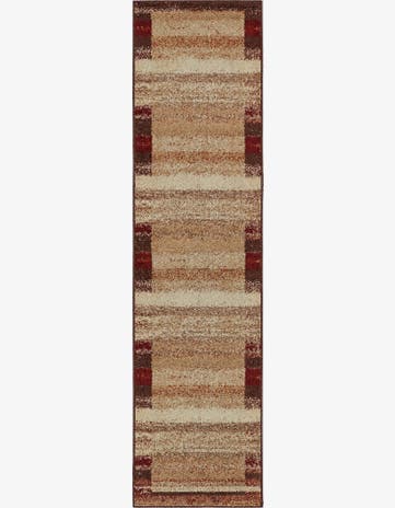 Beige Equinox Runner Rug