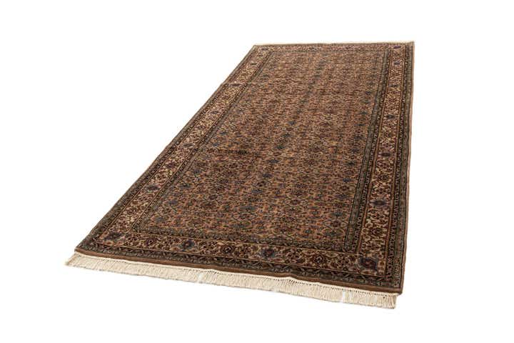5' 6 x 11' 1 Hand Knotted Farahan Wool Runner Rug