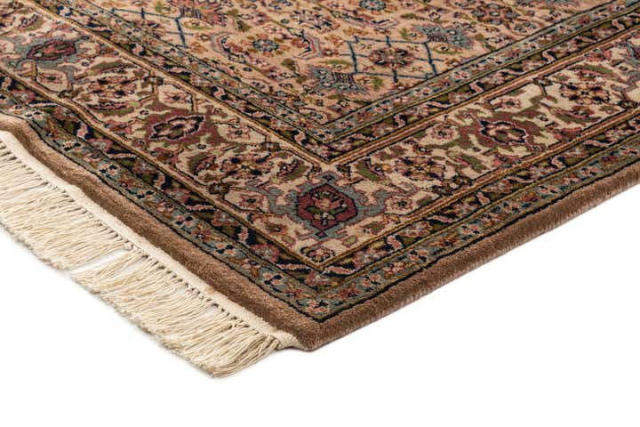 5' 6 x 11' 1 Hand Knotted Farahan Wool Runner Rug
