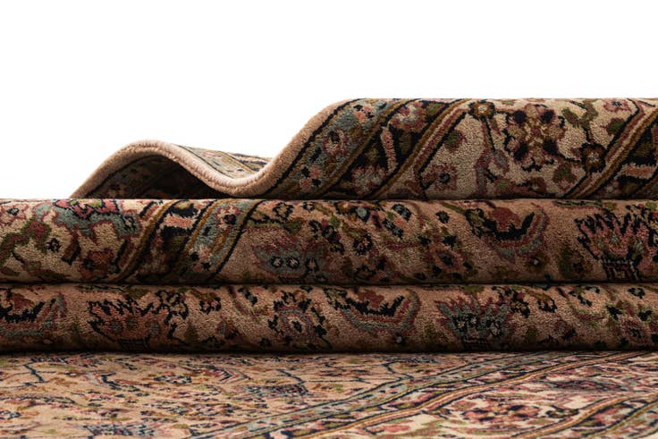 Detail image of 5' 6 x 11' 1 Hand Knotted Farahan Wool Runner Rug