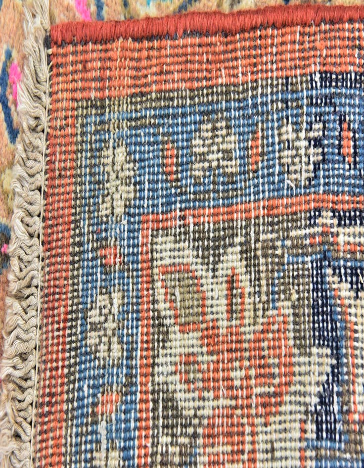 Detail image of 5' 2 x 10' 2  Hand Knotted Farahan Persian Wool Runner Rug