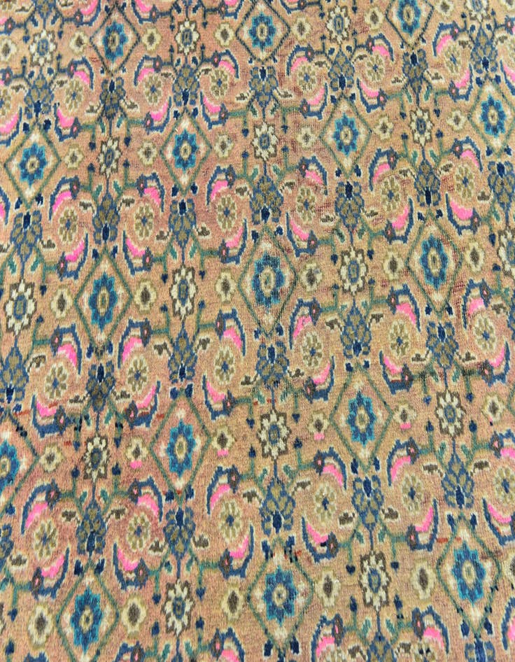 Detail image of 5' 2 x 10' 2  Hand Knotted Farahan Persian Wool Runner Rug