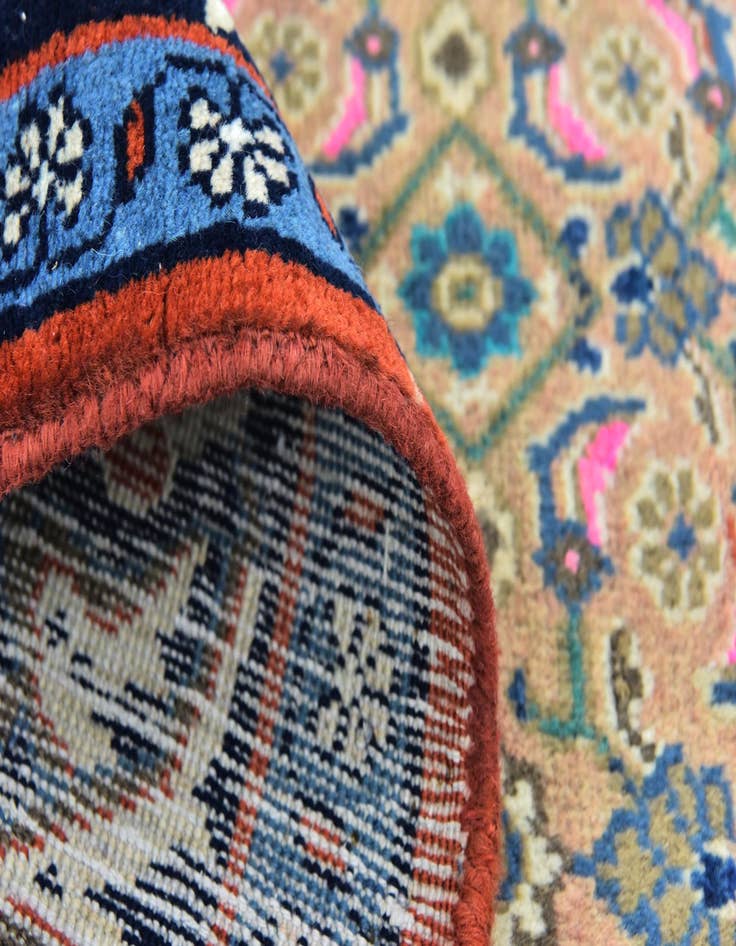 Detail image of 5' 2 x 10' 2  Hand Knotted Farahan Persian Wool Runner Rug