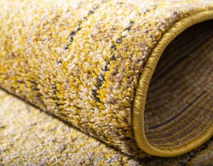 Detail image of 2' 7 x 10' Washable Fleur Runner Rug