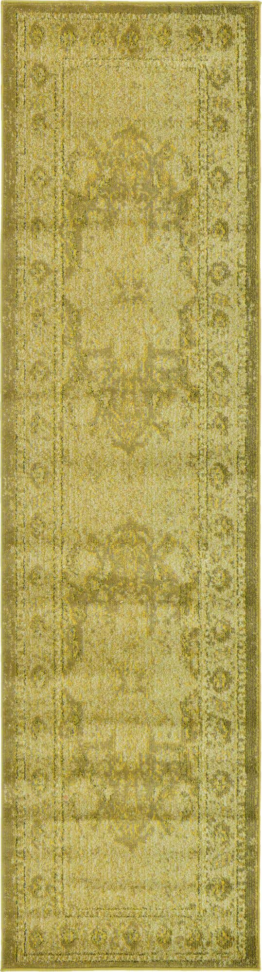 2' 7 x 10' Washable Fleur Runner Rug
