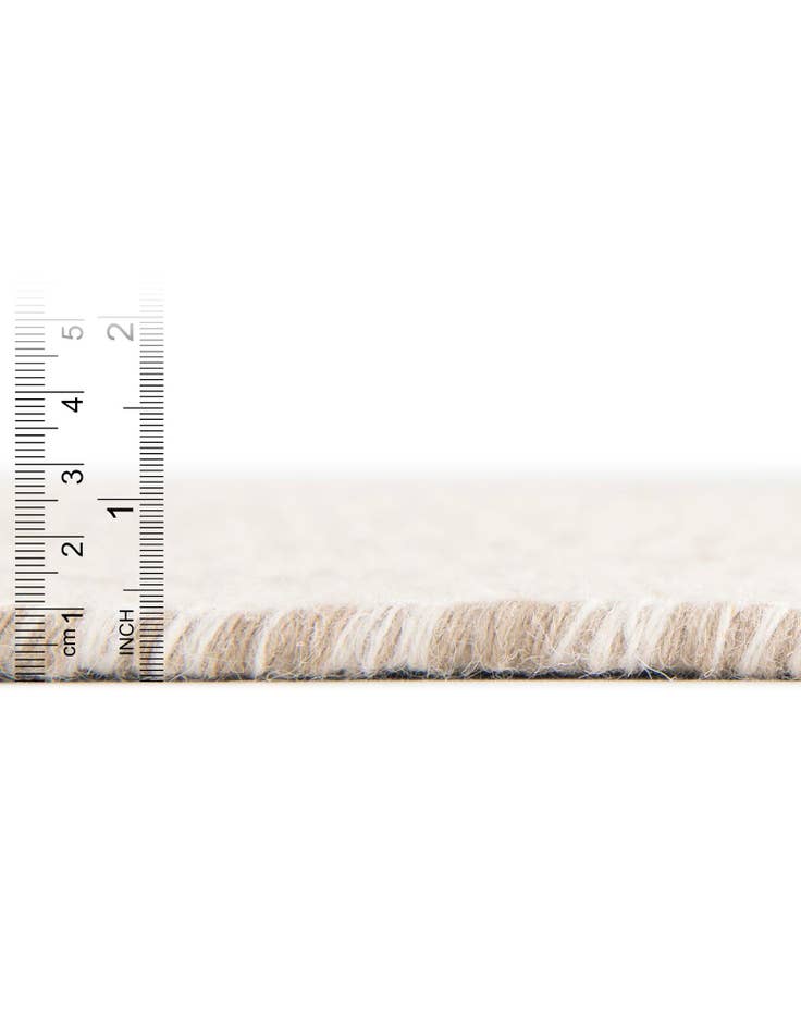 Detail image of 2' 7 x 12' Hand Woven Geo Trellis Flatweave Runner Rug