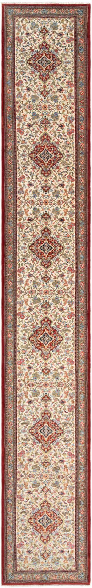 2' 11 x 19' 4 Ghom Runner Rug