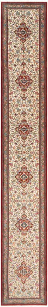 2' 11 x 19' 4 Ghom Runner Rug