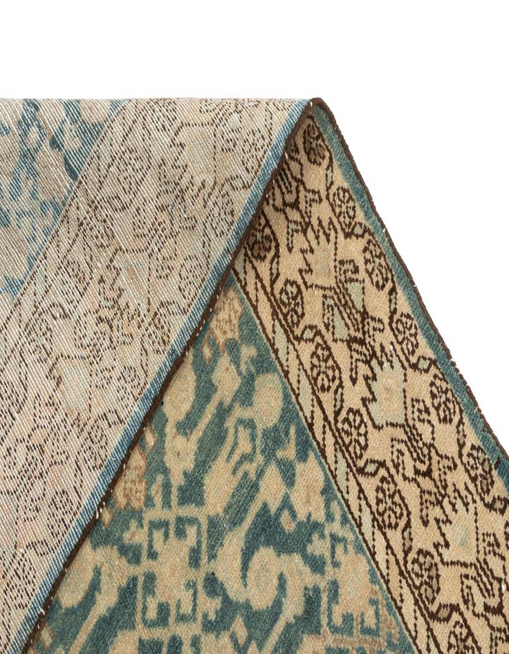 Detail image of 4' 4 x 11' 1 Hamedan Wool Runner Rug