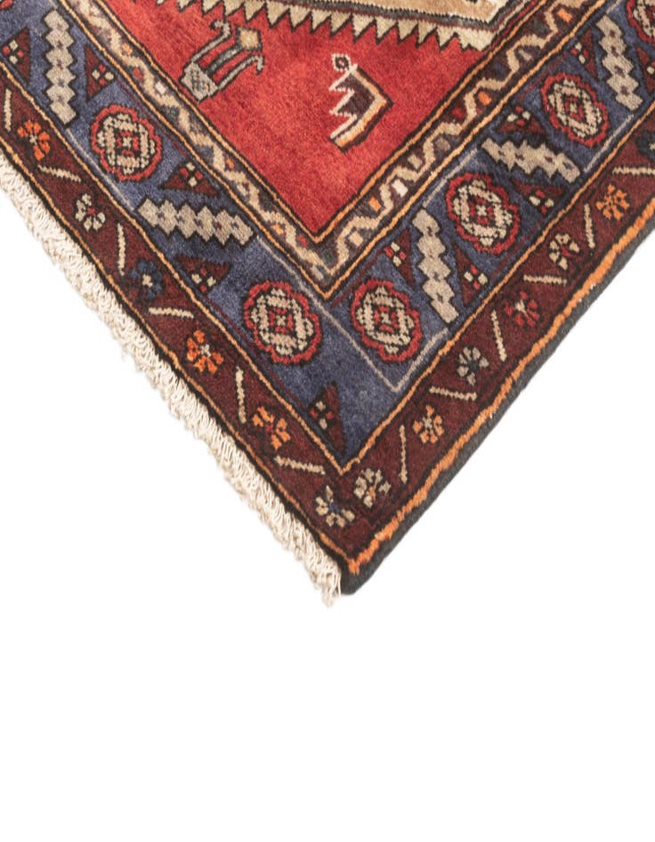 Detail image of 3' 3 x 13' Hamedan Runner Rug