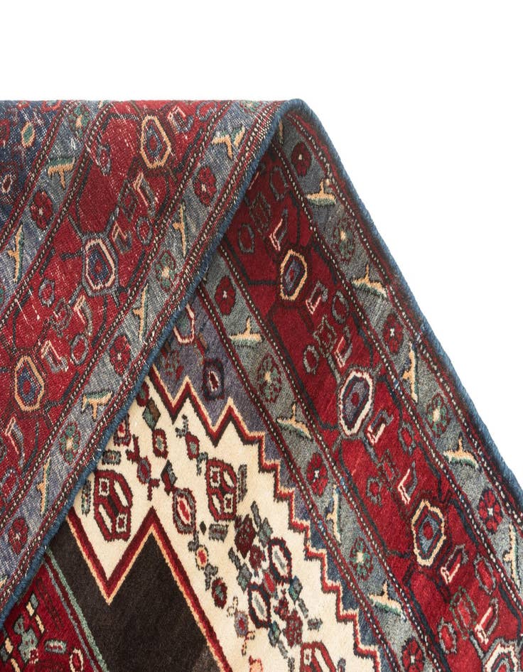 Detail image of 4' 11 x 11' 11 Hamedan Runner Rug