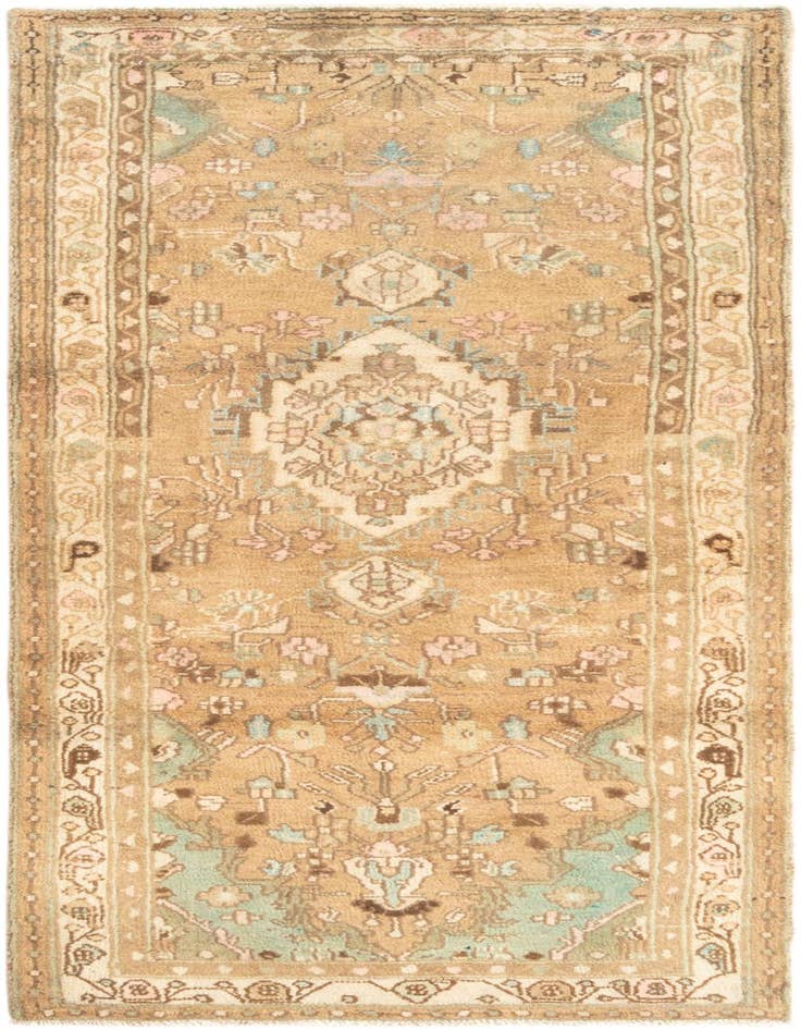 Detail image of 3' 1 x 8' 2 Hamedan Runner Rug