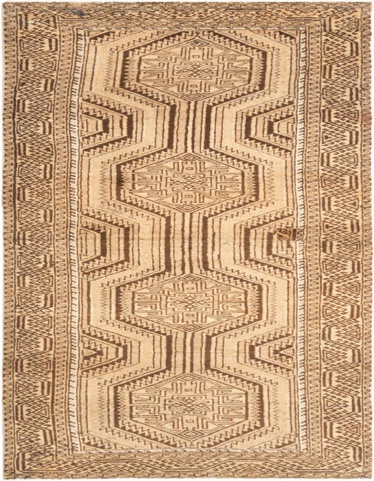 Detail image of 3' 7 x 9' 10 Hamedan Runner Rug