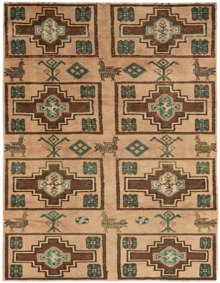 Detail image of 3' 3 x 7' 1 Hamedan Runner Rug