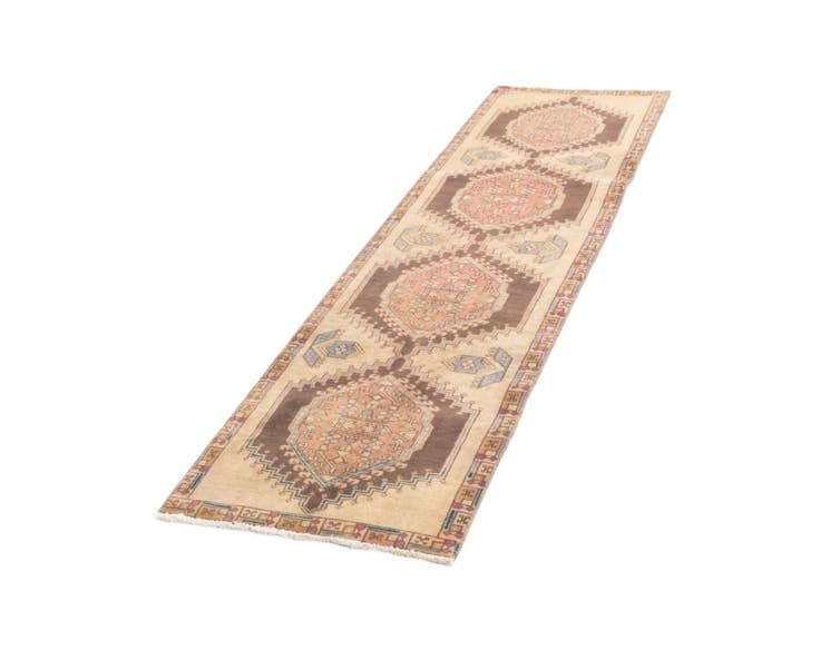 Detail image of 2' 5 x 9' 2 Hamedan Runner Rug