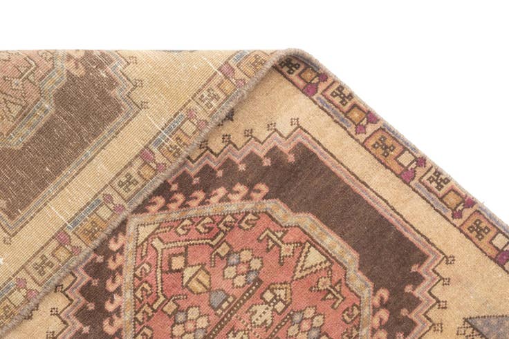 Detail image of 2' 5 x 9' 2 Hamedan Runner Rug