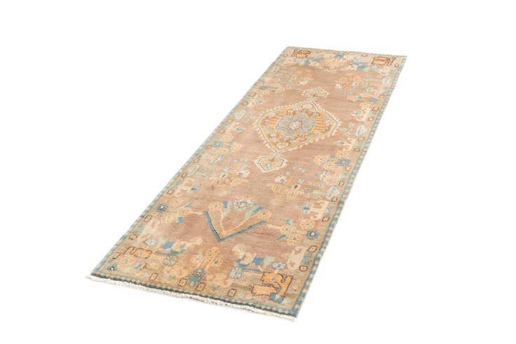 Detail image of 2' 8 x 7' 6 Hamedan Runner Rug