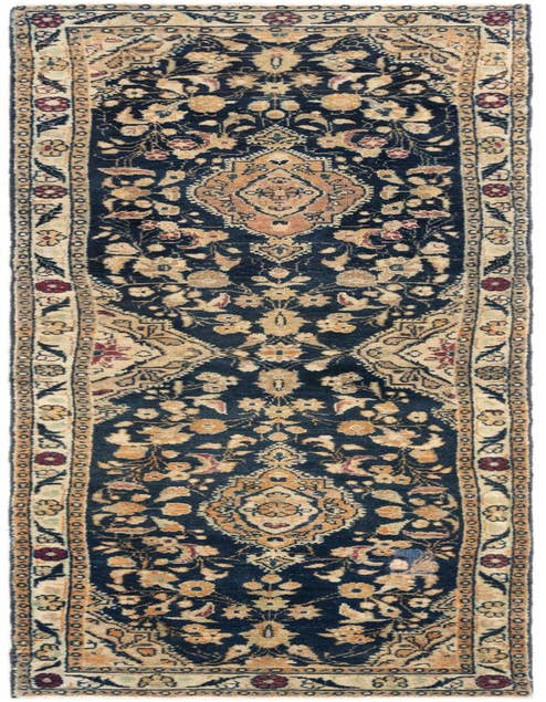 Detail image of 2' 10 x 11' 9 Hamedan Runner Rug