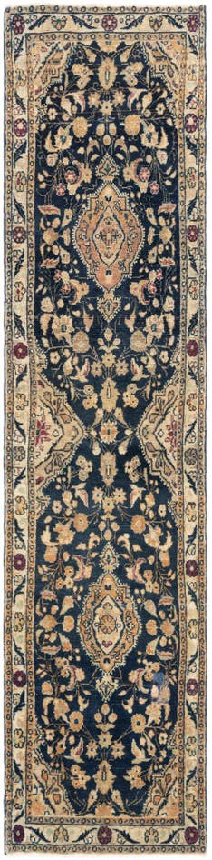 Detail image of 2' 10 x 11' 9 Hamedan Runner Rug