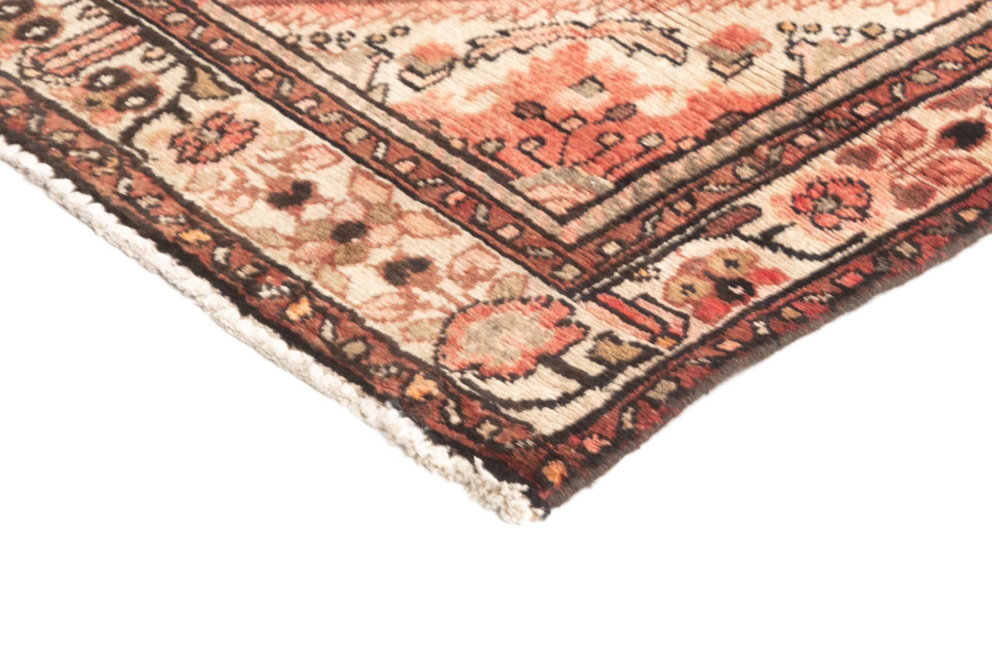 3' 3 x 10' 4 Hamedan Runner Rug