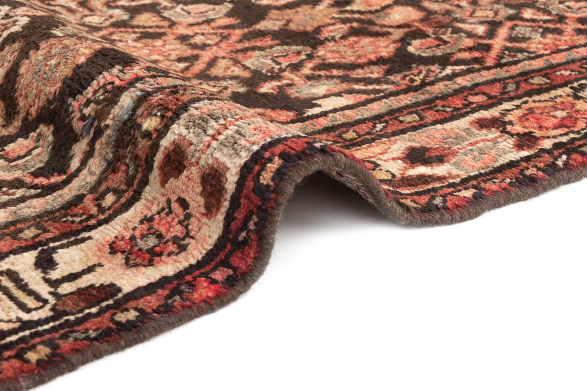 3' 3 x 10' 4 Hamedan Runner Rug