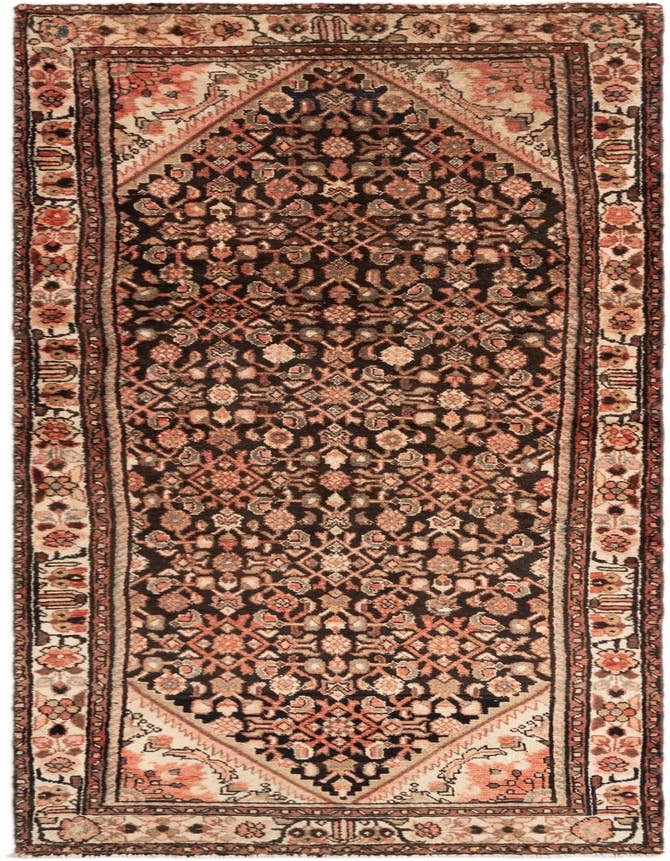 Detail image of 3' 3 x 10' 4 Hamedan Runner Rug