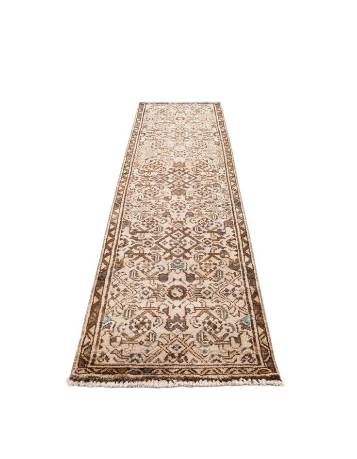 Detail image of 1' 10 x 7' 1  Hand Knotted Hamedan Runner Rug