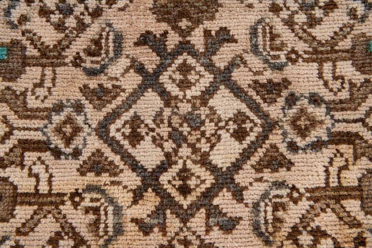 Detail image of 1' 10 x 7' 1 Hand Knotted Hamedan Runner Rug