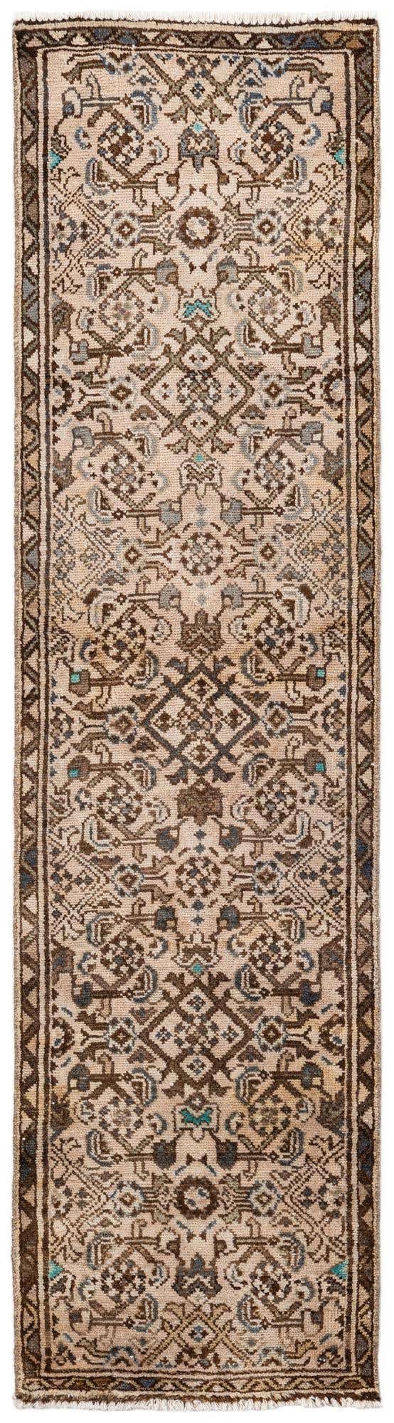 1' 10 x 7' 1 Hand Knotted Hamedan Runner Rug