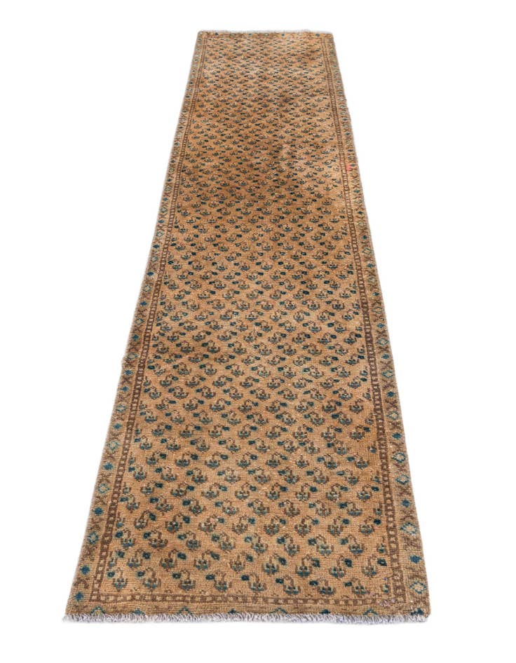 Detail image of 2' x 9' 5 Hamedan Runner Rug