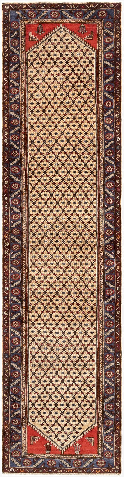 100cm x 395cm Hamedan Runner Rug