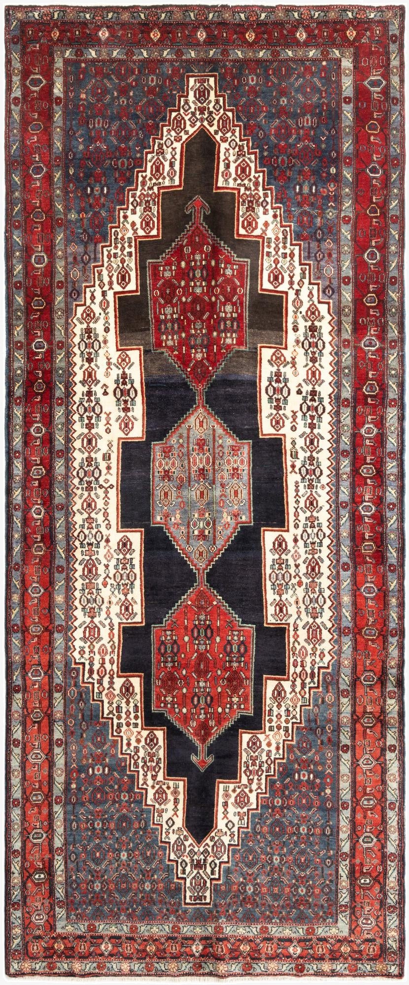 4' 11 x 11' 11 Hamedan Runner Rug