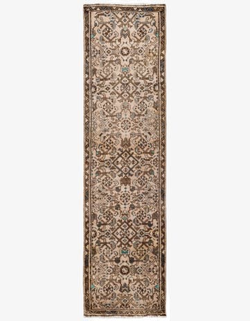 1' 10 x 7' 1 Hand Knotted Hamedan Runner Rug