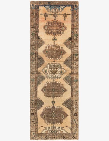 3' 1 x 8' 9 Hamedan Runner Rug