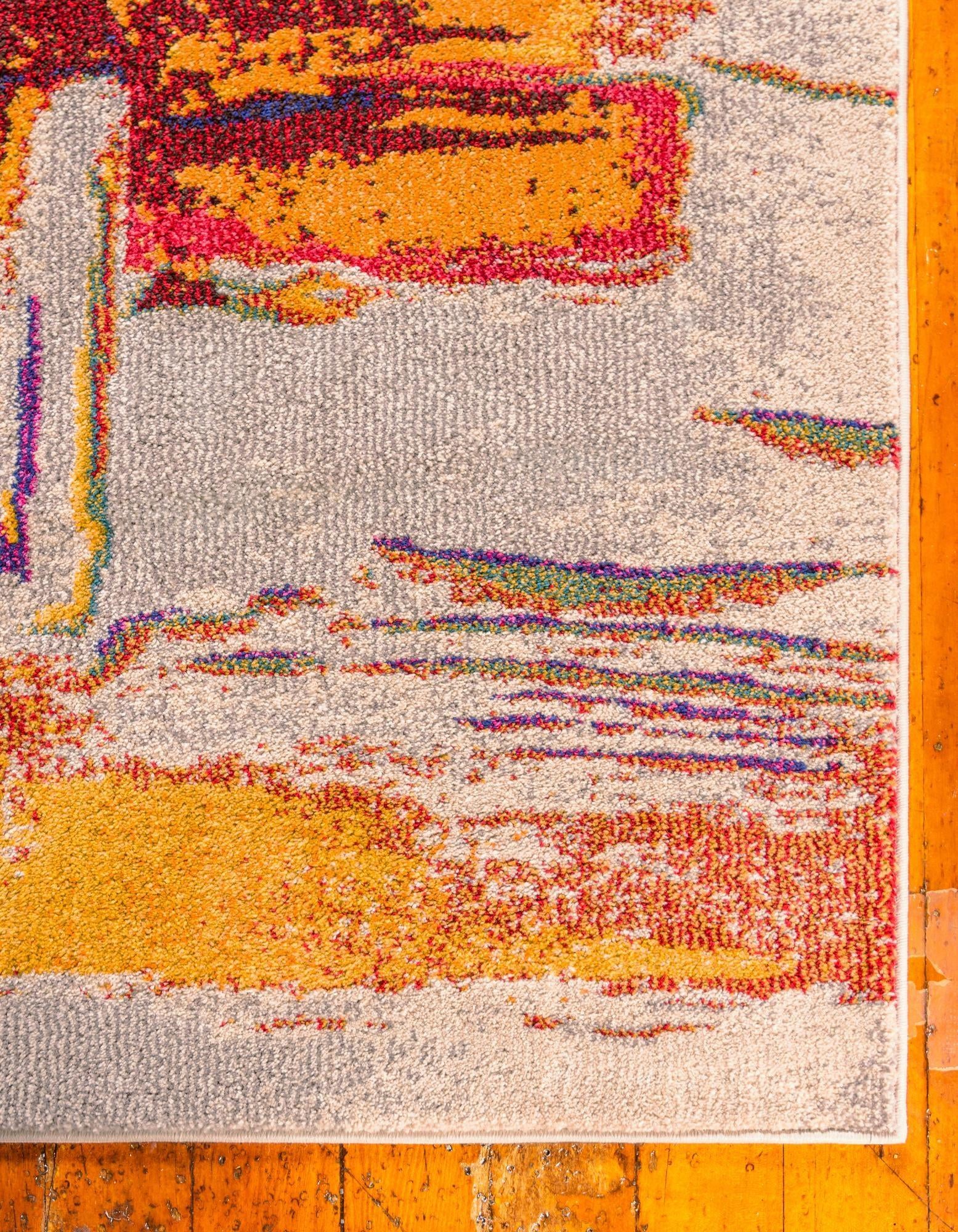 2' 7 x 10' Washable Hyacinth Runner Rug