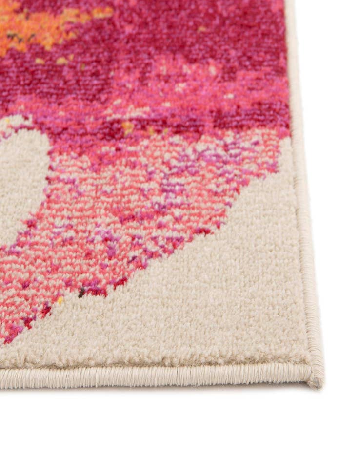 Detail image of 2' 2 x 6' 9 Washable Hyacinth Runner Rug